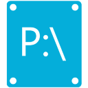 Drive P Icon 128x128 png